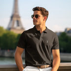 Men Formal T-Shirt – Men Pure Cotton Polo Collar T-shirt