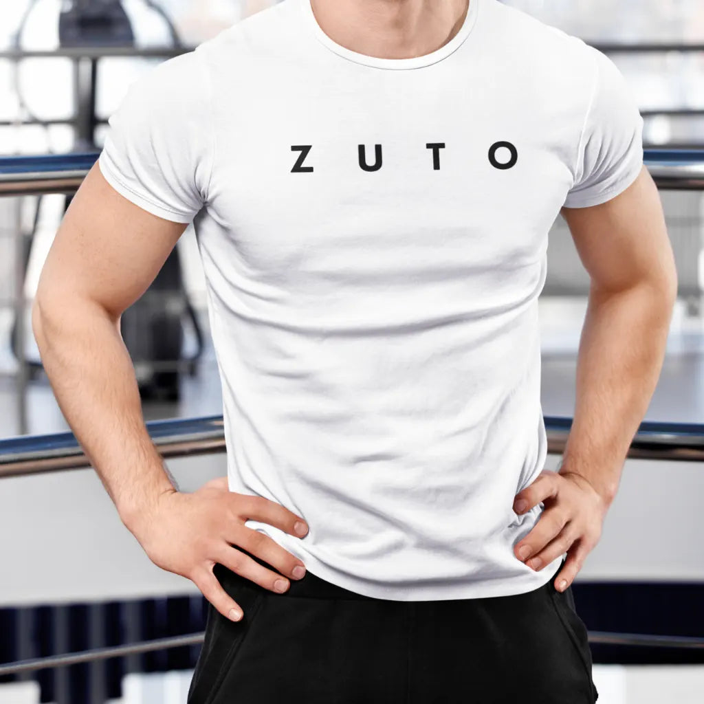 Zuto Men Premium T-Shirt - Men Solid Pure Cotton Round-Neck T-Shirt